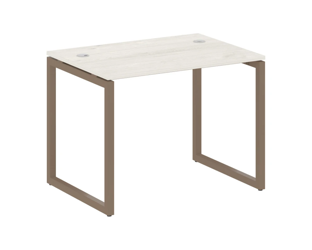 Стол письменный на О-образном м/к 1000x720x750 Метал Систем Куатро 4х4 / Metal System Quattro 4x4