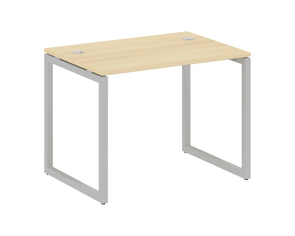 Стол письменный на О-образном м/к 1000x720x750 Метал Систем Куатро 4х4 / Metal System Quattro 4x4