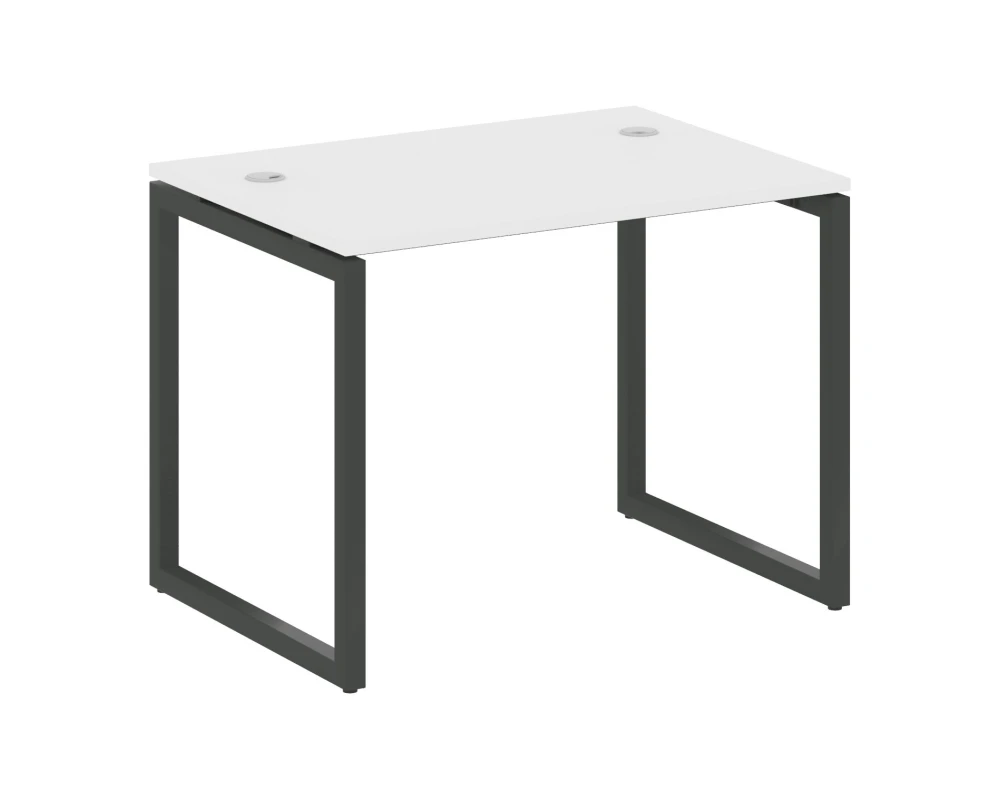 Стол письменный на О-образном м/к 1000x720x750 Метал Систем Куатро 4х4 / Metal System Quattro 4x4