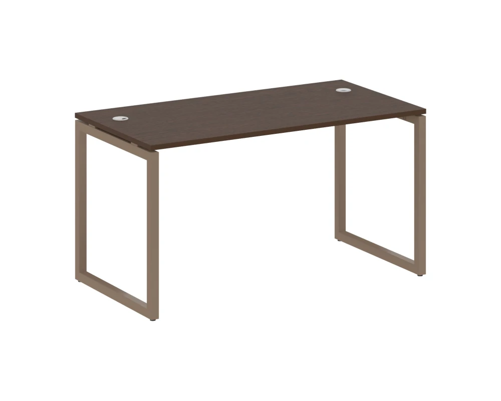 Стол письменный на О-образном м/к 1400x720x750 Метал Систем Куатро 4х4 / Metal System Quattro 4x4