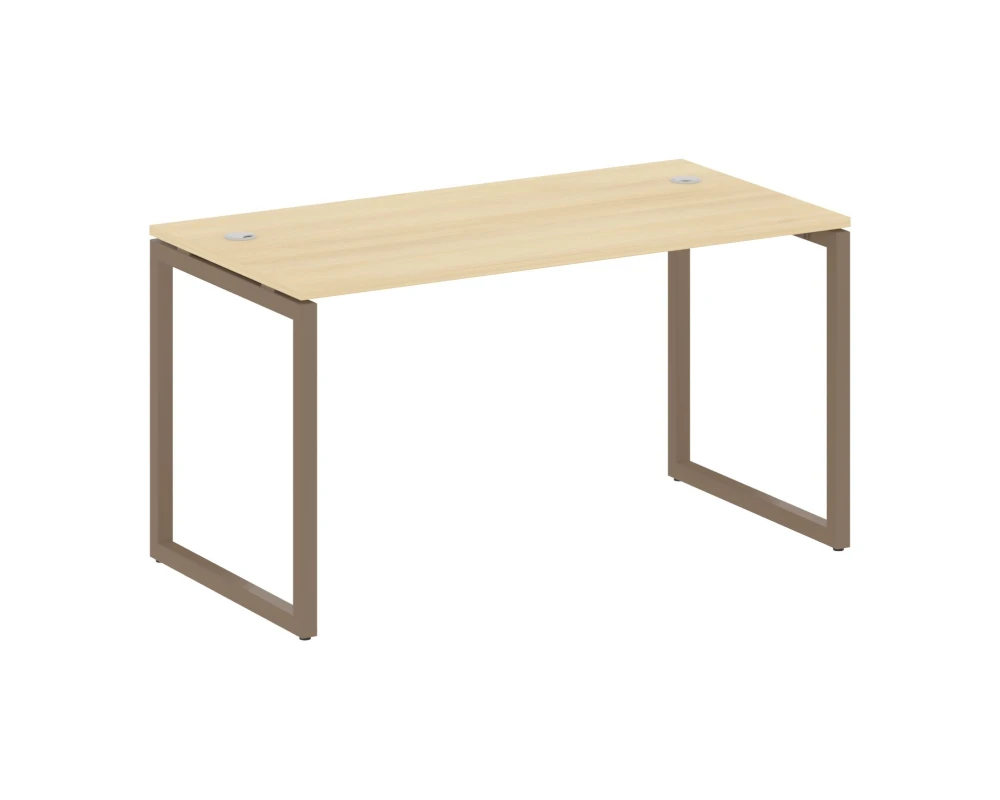 Стол письменный на О-образном м/к 1400x720x750 Метал Систем Куатро 4х4 / Metal System Quattro 4x4