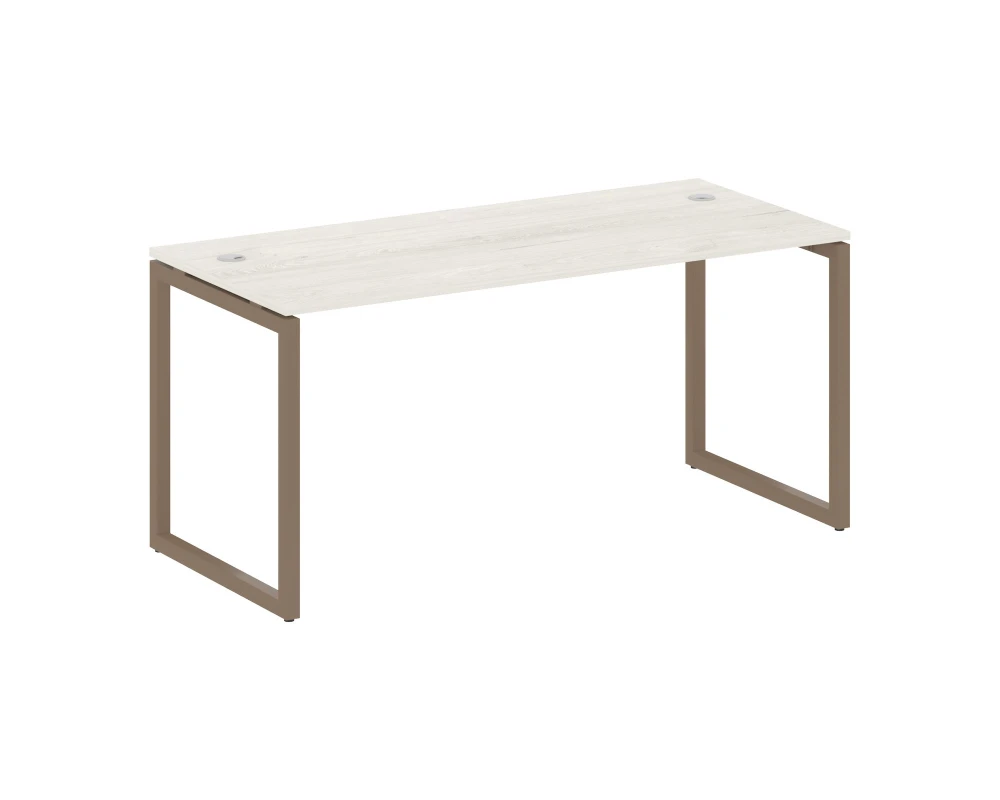 Стол письменный на О-образном м/к 1600x720x750 Метал Систем Куатро 4х4 / Metal System Quattro 4x4