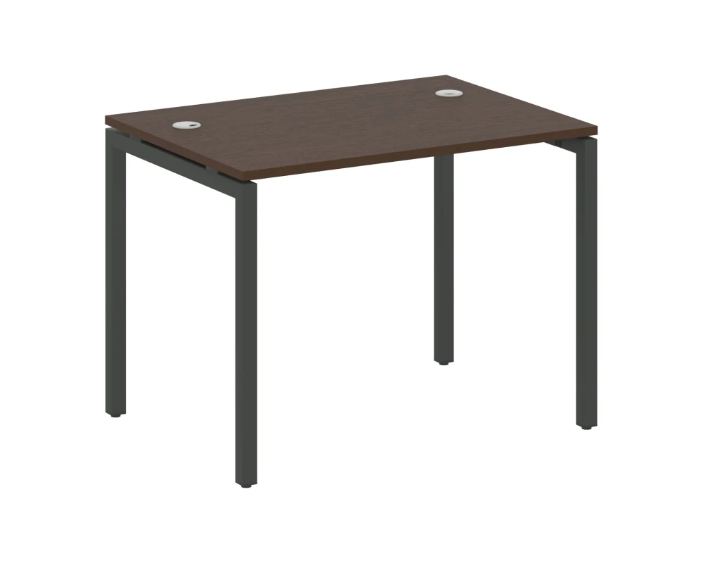 Стол письменный на П-образном м/к 1000x720x750 Метал Систем Куатро 4х4 / Metal System Quattro 4x4