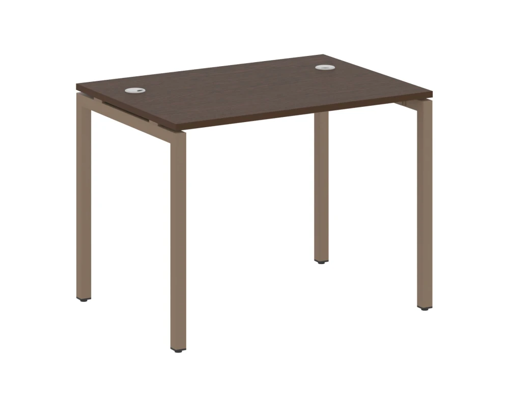 Стол письменный на П-образном м/к 1000x720x750 Метал Систем Куатро 4х4 / Metal System Quattro 4x4