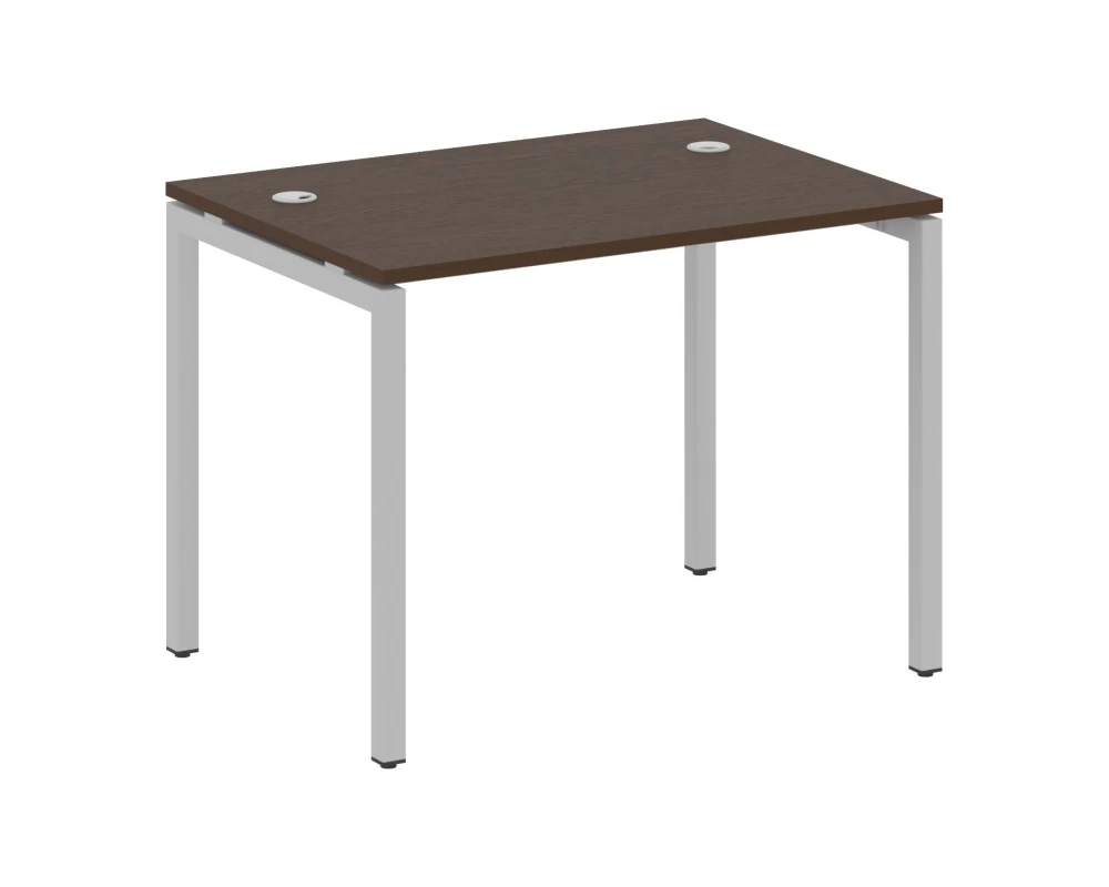 Стол письменный на П-образном м/к 1000x720x750 Метал Систем Куатро 4х4 / Metal System Quattro 4x4