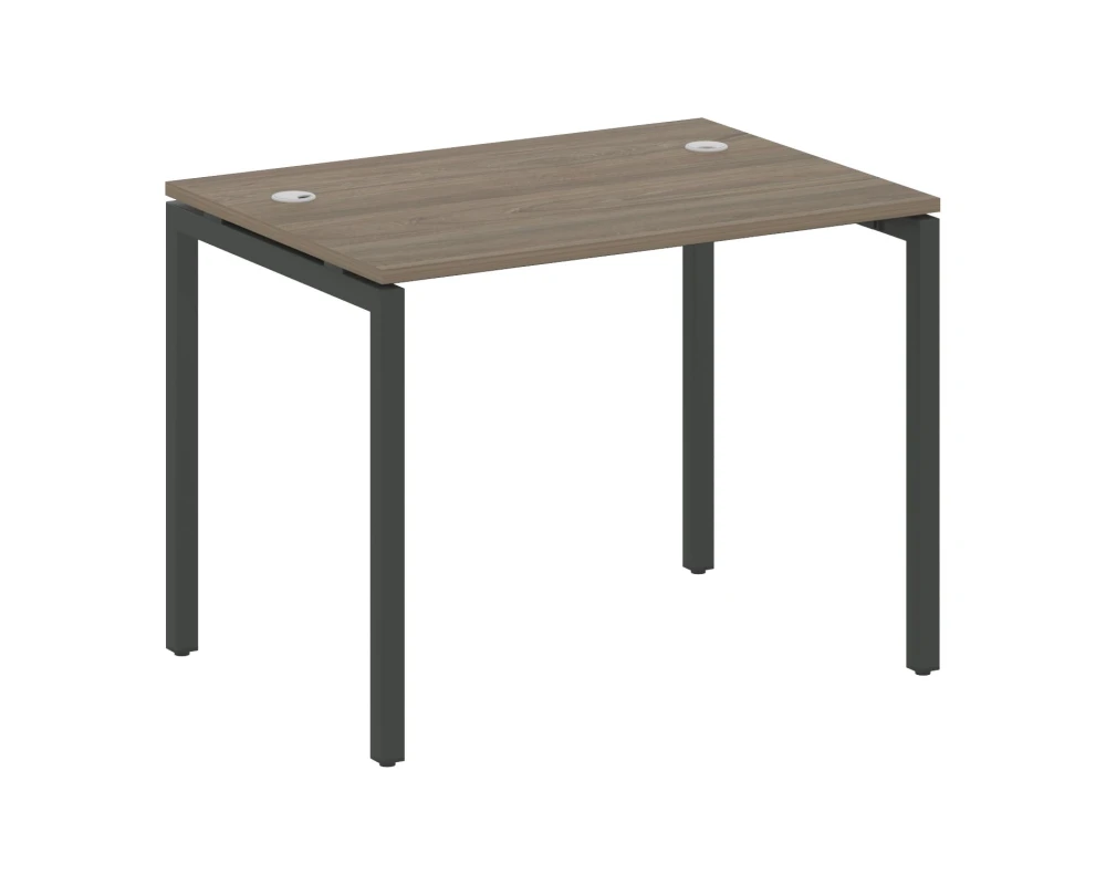 Стол письменный на П-образном м/к 1000x720x750 Метал Систем Куатро 4х4 / Metal System Quattro 4x4