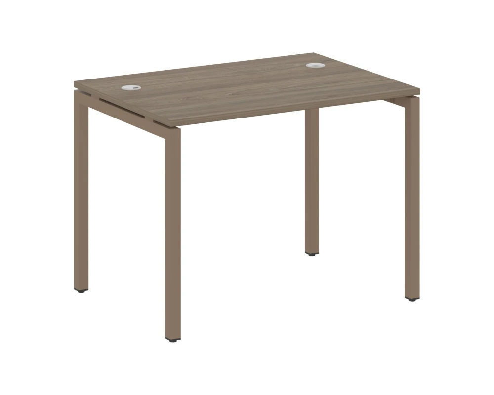 Стол письменный на П-образном м/к 1000x720x750 Метал Систем Куатро 4х4 / Metal System Quattro 4x4