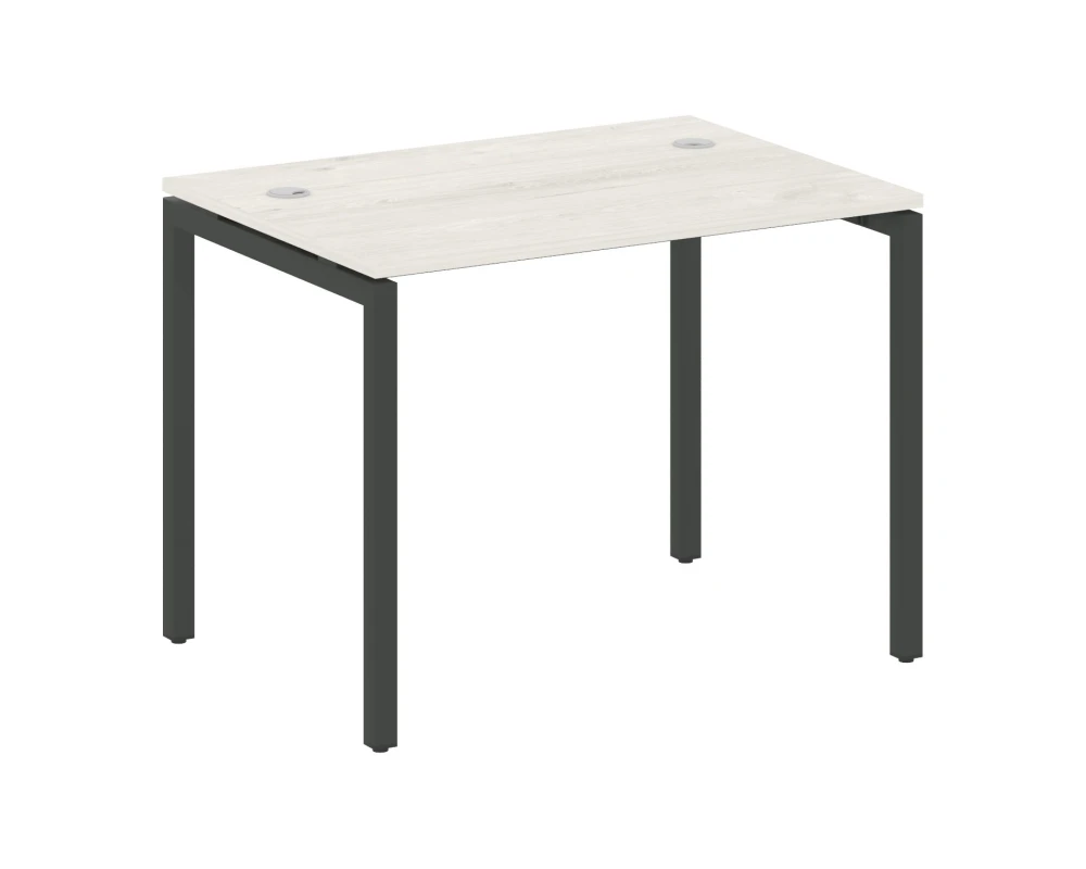 Стол письменный на П-образном м/к 1000x720x750 Метал Систем Куатро 4х4 / Metal System Quattro 4x4