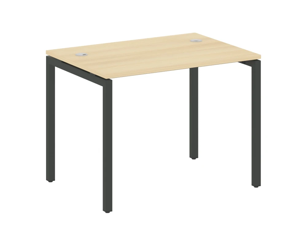 Стол письменный на П-образном м/к 1000x720x750 Метал Систем Куатро 4х4 / Metal System Quattro 4x4
