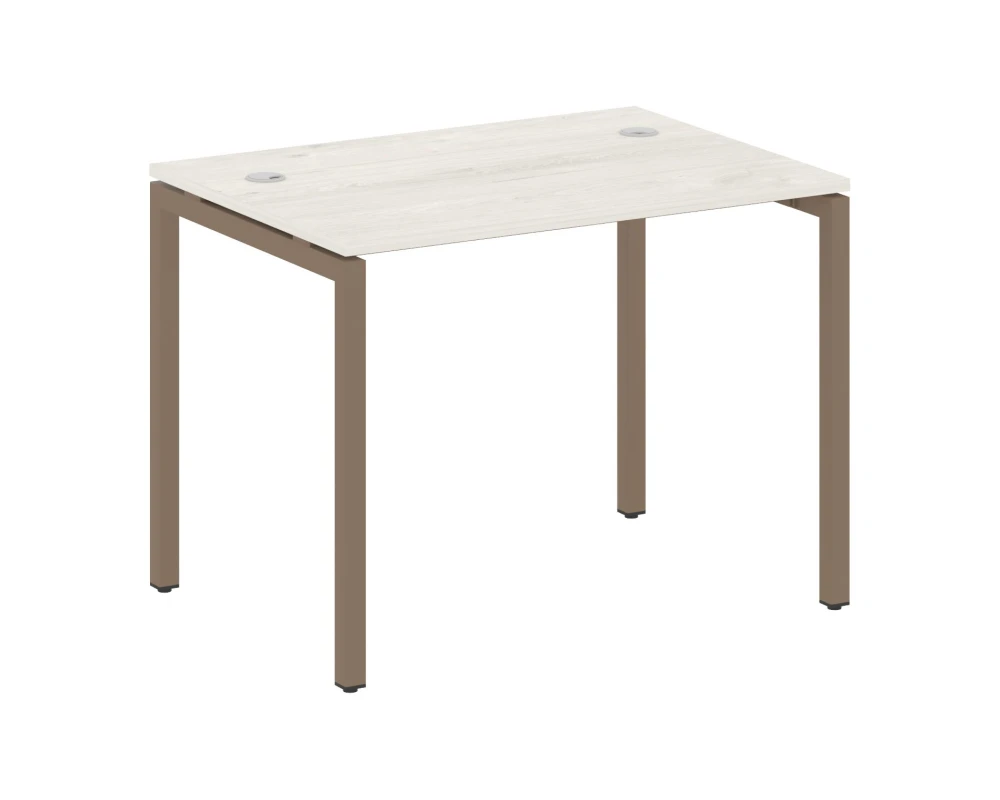 Стол письменный на П-образном м/к 1000x720x750 Метал Систем Куатро 4х4 / Metal System Quattro 4x4