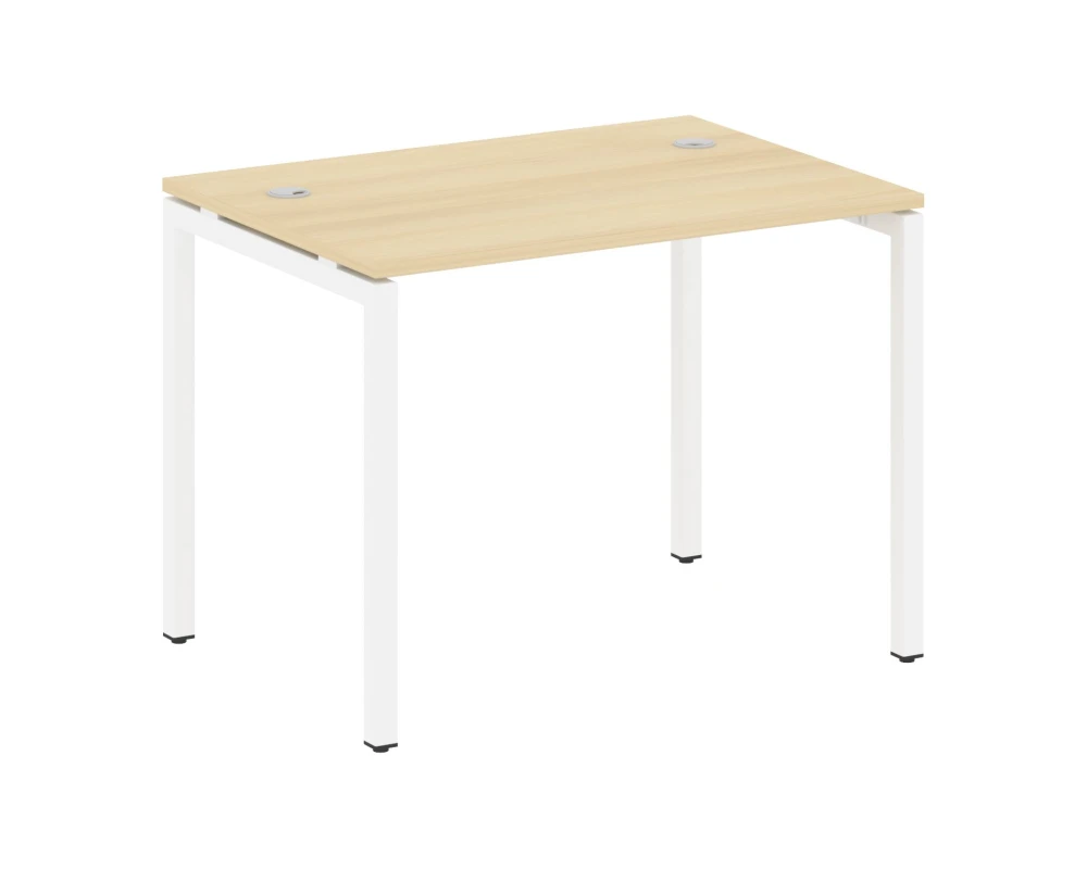 Стол письменный на П-образном м/к 1000x720x750 Метал Систем Куатро 4х4 / Metal System Quattro 4x4