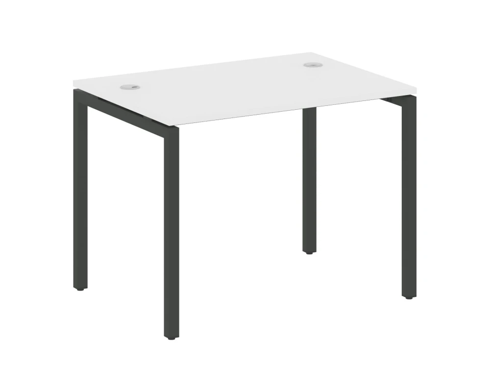 Стол письменный на П-образном м/к 1000x720x750 Метал Систем Куатро 4х4 / Metal System Quattro 4x4