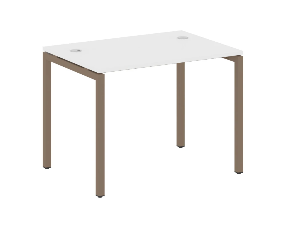 Стол письменный на П-образном м/к 1000x720x750 Метал Систем Куатро 4х4 / Metal System Quattro 4x4