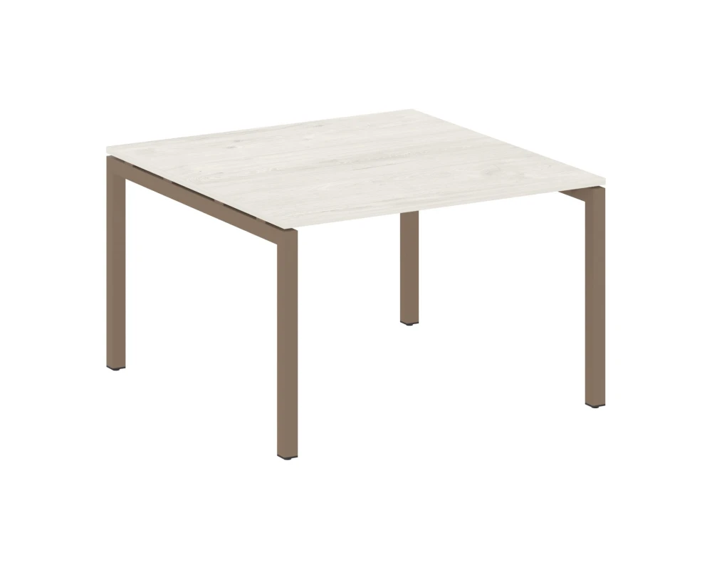 Переговорный стол (1 столешница) на П-образном м/к 1200x1235x750 Метал Систем Куатро 5x5 / Metal System Quattro 5x5