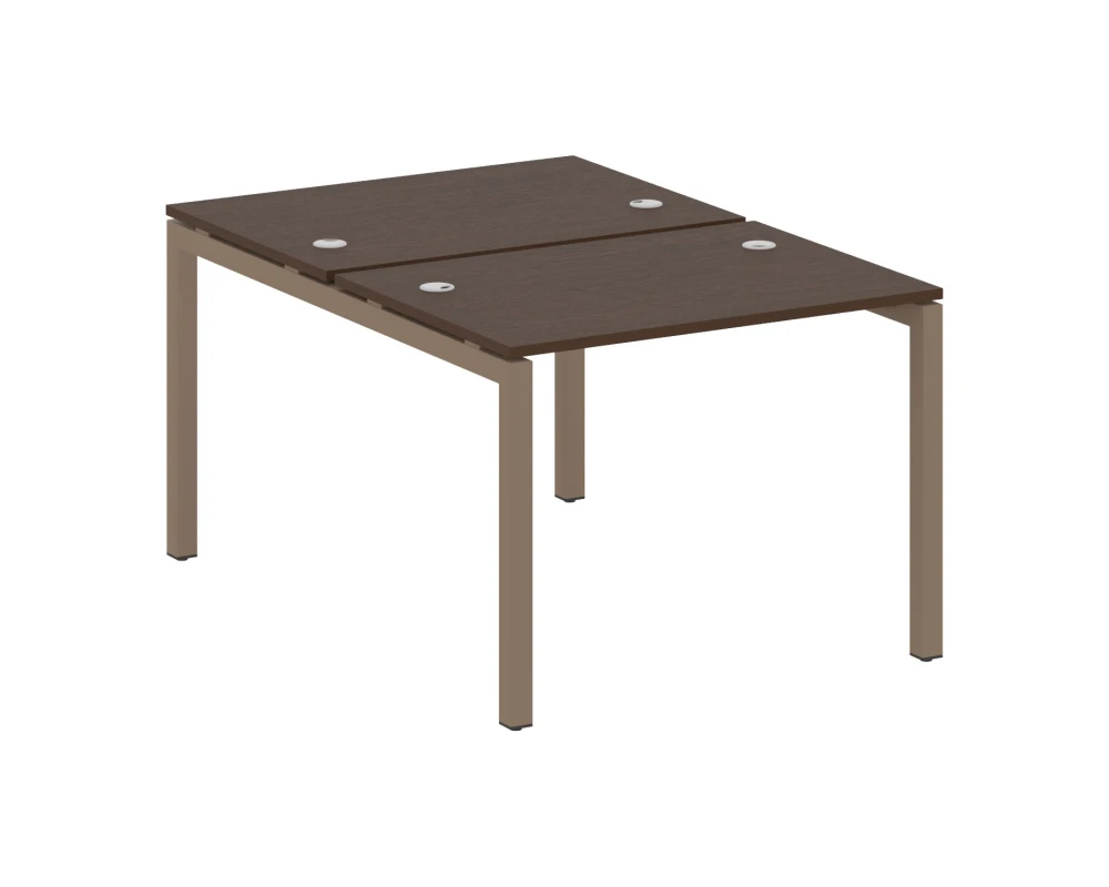 Рабочая станция на П-образном м/к 1000x1475x750 Метал Систем Куатро 5x5 / Metal System Quattro 5x5