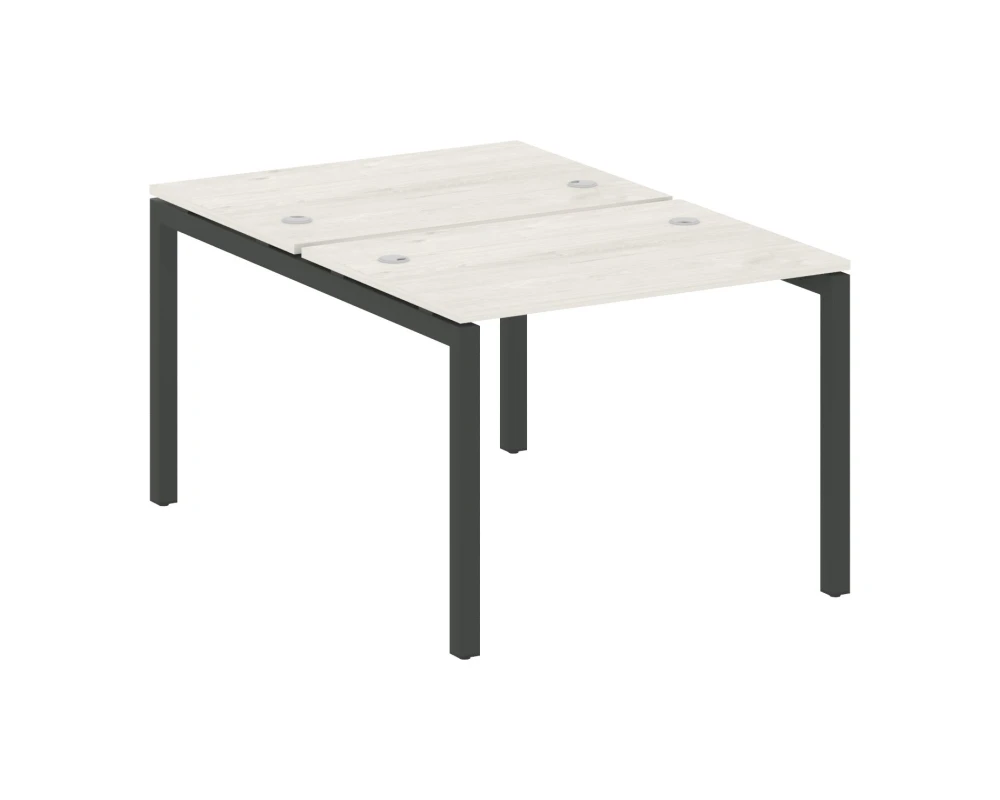 Рабочая станция на П-образном м/к 1000x1475x750 Метал Систем Куатро 5x5 / Metal System Quattro 5x5