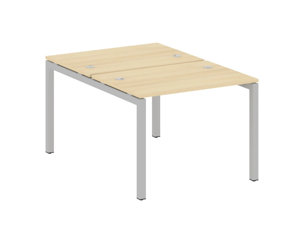 Рабочая станция на П-образном м/к 1000x1475x750 Метал Систем Куатро 5x5 / Metal System Quattro 5x5