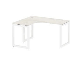 Стол криволинейный левый на О-образном м/к 1400x1200x750 Метал Систем Куатро 5x5 / Metal System Quattro 5x5 images