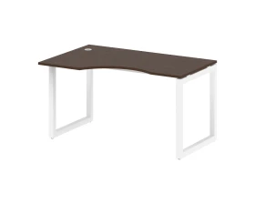 Стол криволинейный левый на О-образном м/к 1400x900x750 Метал Систем Куатро 5x5 / Metal System Quattro 5x5 images