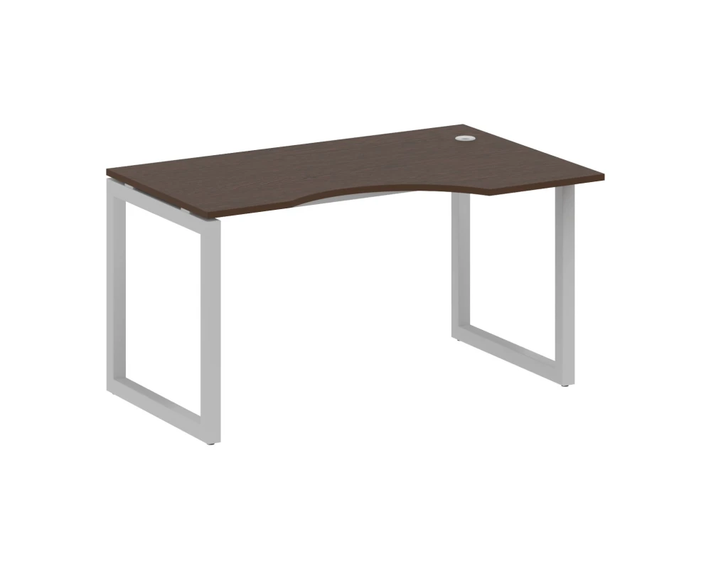 Стол криволинейный левый на О-образном м/к 1400x900x750 Метал Систем Куатро 5x5 / Metal System Quattro 5x5