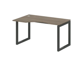 Стол криволинейный левый на О-образном м/к 1400x900x750 Метал Систем Куатро 5x5 / Metal System Quattro 5x5 images