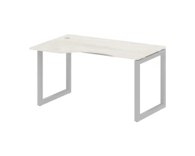 Стол криволинейный левый на О-образном м/к 1400x900x750 Метал Систем Куатро 5x5 / Metal System Quattro 5x5 images