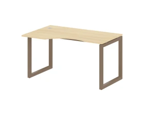 Стол криволинейный левый на О-образном м/к 1400x900x750 Метал Систем Куатро 5x5 / Metal System Quattro 5x5 images