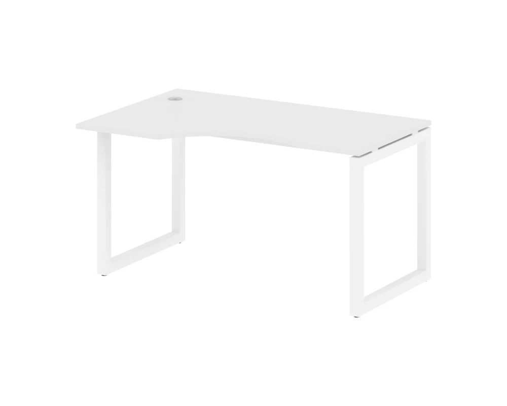 Стол криволинейный левый на О-образном м/к 1400x900x750 Метал Систем Куатро 5x5 / Metal System Quattro 5x5