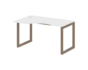 Стол криволинейный левый на О-образном м/к 1400x900x750 Метал Систем Куатро 5x5 / Metal System Quattro 5x5 images