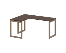 Стол криволинейный левый на О-образном м/к 1600x1200x750 Метал Систем Куатро 5x5 / Metal System Quattro 5x5 images