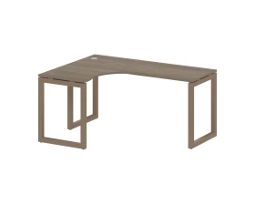 Стол криволинейный левый на О-образном м/к 1600x1200x750 Метал Систем Куатро 5x5 / Metal System Quattro 5x5 images