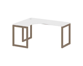 Стол криволинейный левый на О-образном м/к 1600x1200x750 Метал Систем Куатро 5x5 / Metal System Quattro 5x5 images