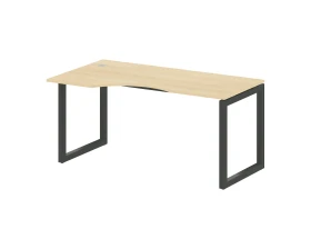 Стол криволинейный левый на О-образном м/к 1600x900x750 Метал Систем Куатро 5x5 / Metal System Quattro 5x5 images