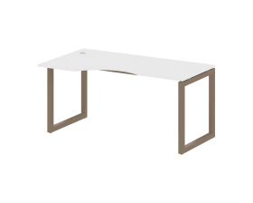 Стол криволинейный левый на О-образном м/к 1600x900x750 Метал Систем Куатро 5x5 / Metal System Quattro 5x5 images