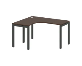 Стол криволинейный левый на П-образном м/к 1400x1200x750 Метал Систем Куатро 5x5 / Metal System Quattro 5x5 images