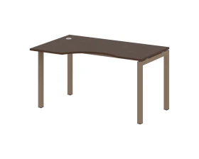 Стол криволинейный левый на П-образном м/к 1400x900x750 Метал Систем Куатро 5x5 / Metal System Quattro 5x5 images