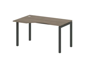 Стол криволинейный левый на П-образном м/к 1400x900x750 Метал Систем Куатро 5x5 / Metal System Quattro 5x5 images