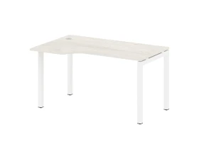 Стол криволинейный левый на П-образном м/к 1400x900x750 Метал Систем Куатро 5x5 / Metal System Quattro 5x5 images