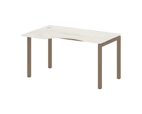 Стол криволинейный левый на П-образном м/к 1400x900x750 Метал Систем Куатро 5x5 / Metal System Quattro 5x5 images