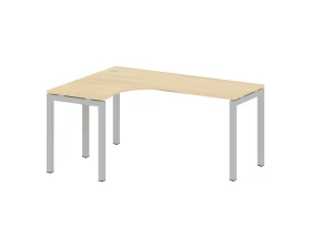 Стол криволинейный левый на П-образном м/к 1600x1200x750 Метал Систем Куатро 5x5 / Metal System Quattro 5x5 images