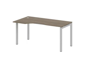 Стол криволинейный левый на П-образном м/к 1600x900x750 Метал Систем Куатро 5x5 / Metal System Quattro 5x5 images