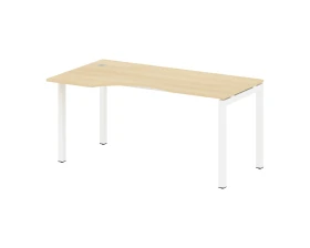 Стол криволинейный левый на П-образном м/к 1600x900x750 Метал Систем Куатро 5x5 / Metal System Quattro 5x5 images