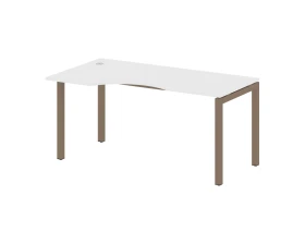 Стол криволинейный левый на П-образном м/к 1600x900x750 Метал Систем Куатро 5x5 / Metal System Quattro 5x5 images