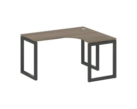 Стол криволинейный правый на О-образном м/к 1400x1200x750 Метал Систем Куатро 5x5 / Metal System Quattro 5x5 images