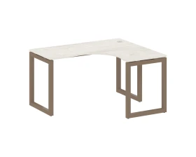 Стол криволинейный правый на О-образном м/к 1400x1200x750 Метал Систем Куатро 5x5 / Metal System Quattro 5x5 images