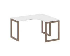 Стол криволинейный правый на О-образном м/к 1400x1200x750 Метал Систем Куатро 5x5 / Metal System Quattro 5x5 images