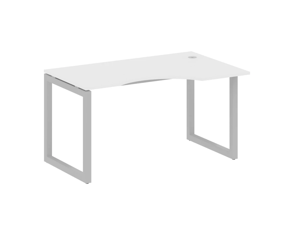 Стол криволинейный правый на О-образном м/к 1400x900x750 Метал Систем Куатро 5x5 / Metal System Quattro 5x5