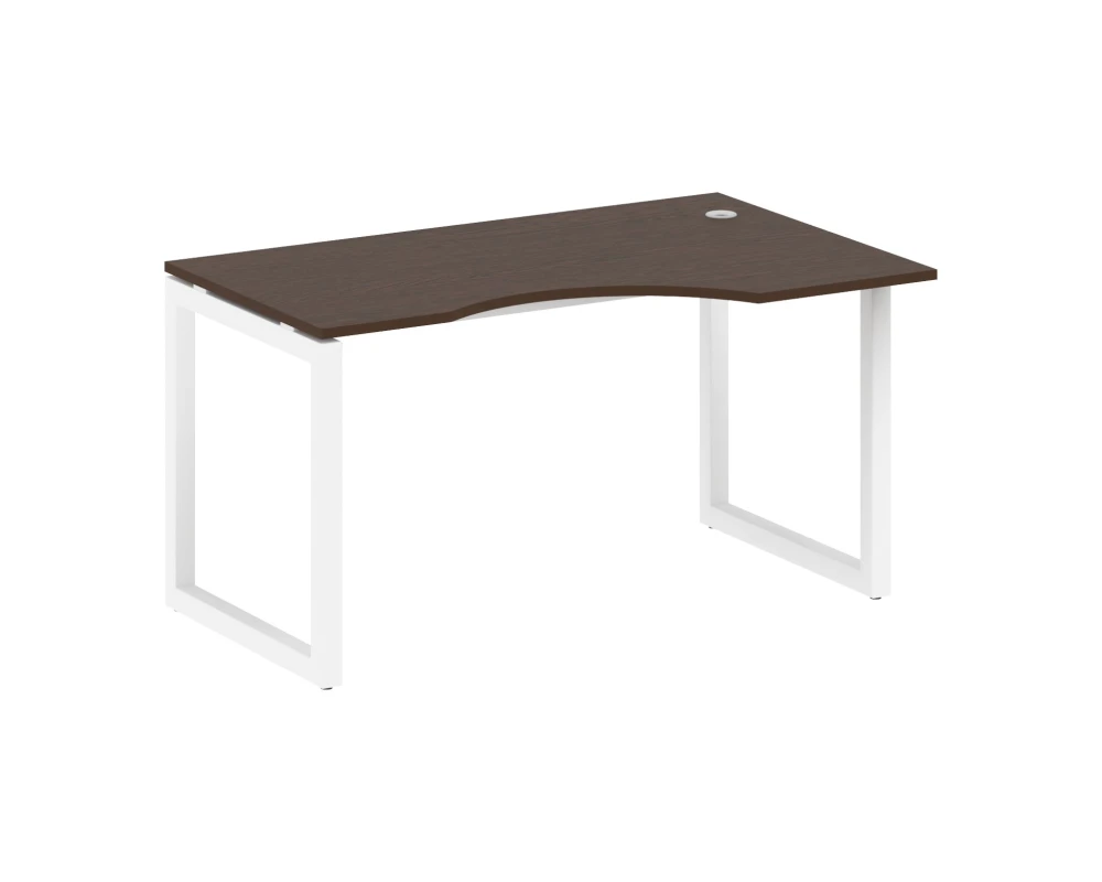 Стол криволинейный правый на О-образном м/к 1400x900x750 Метал Систем Куатро 5x5 / Metal System Quattro 5x5