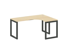 Стол криволинейный правый на О-образном м/к 1600x1200x750 Метал Систем Куатро 5x5 / Metal System Quattro 5x5 images