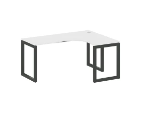 Стол криволинейный правый на О-образном м/к 1600x1200x750 Метал Систем Куатро 5x5 / Metal System Quattro 5x5 images